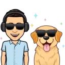 mattia dog cool sunglasses 