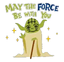 yoda may the force be with you