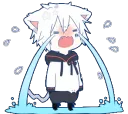 sad catboy sob