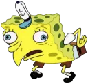 spongebob mock