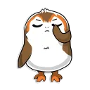 Porg Face Palm