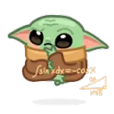 Grogu baby Yoda Think