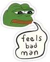 feels bad