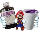 Mario Purple Drank