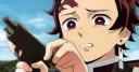Tanjiro Disgust with Mute Gun