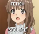 fetish spotted