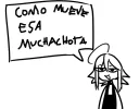 Como lo mueve esa muchachota