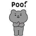 Poof Disappear 