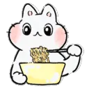 ramen cat