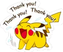 Pikachu Begging Thnx