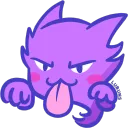 Gengar Tongue Out