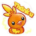 Torchic Thank You