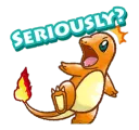 Charmander Seriously Shocked