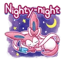 Sylveon Wishing Good Night