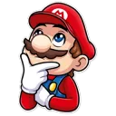 mario think
