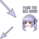Pass the sex down