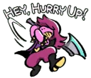 Susie HURRY UP!