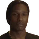 Straight face ASAP Rocky