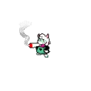 Ralsei Smoking in the Back