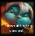 emerson meia noite sem comida