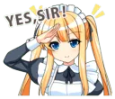 MaidYes,sir