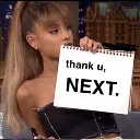:ari thank you next: