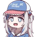 Please be patient with me