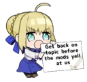 Saber offtopic