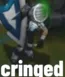cringed