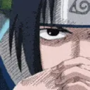 Sasuke angry