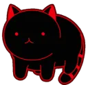 Neon Kitty Roll