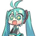 miku excited