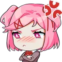 doki annoyed