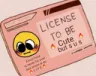 cute license verify