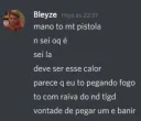 Bleyze vai banir um de novo