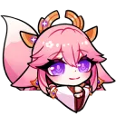 Yae Miko Tail Sway