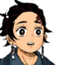 Tanjiro Confused