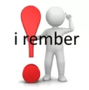 I rember