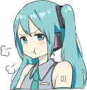 Miku Line Pout