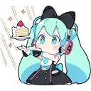 Miku MM16 Cake
