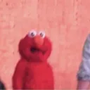 startled elmo