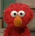 staring elmo