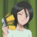 Bleach: Rukia on the phone