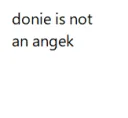 donie