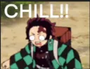 tanjiro chill