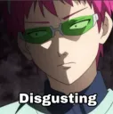 Saiki disgust