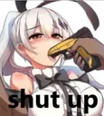 shut up
