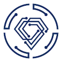 Aiamond logo dark blue