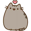 Pusheen heart