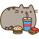 Pusheen nom time